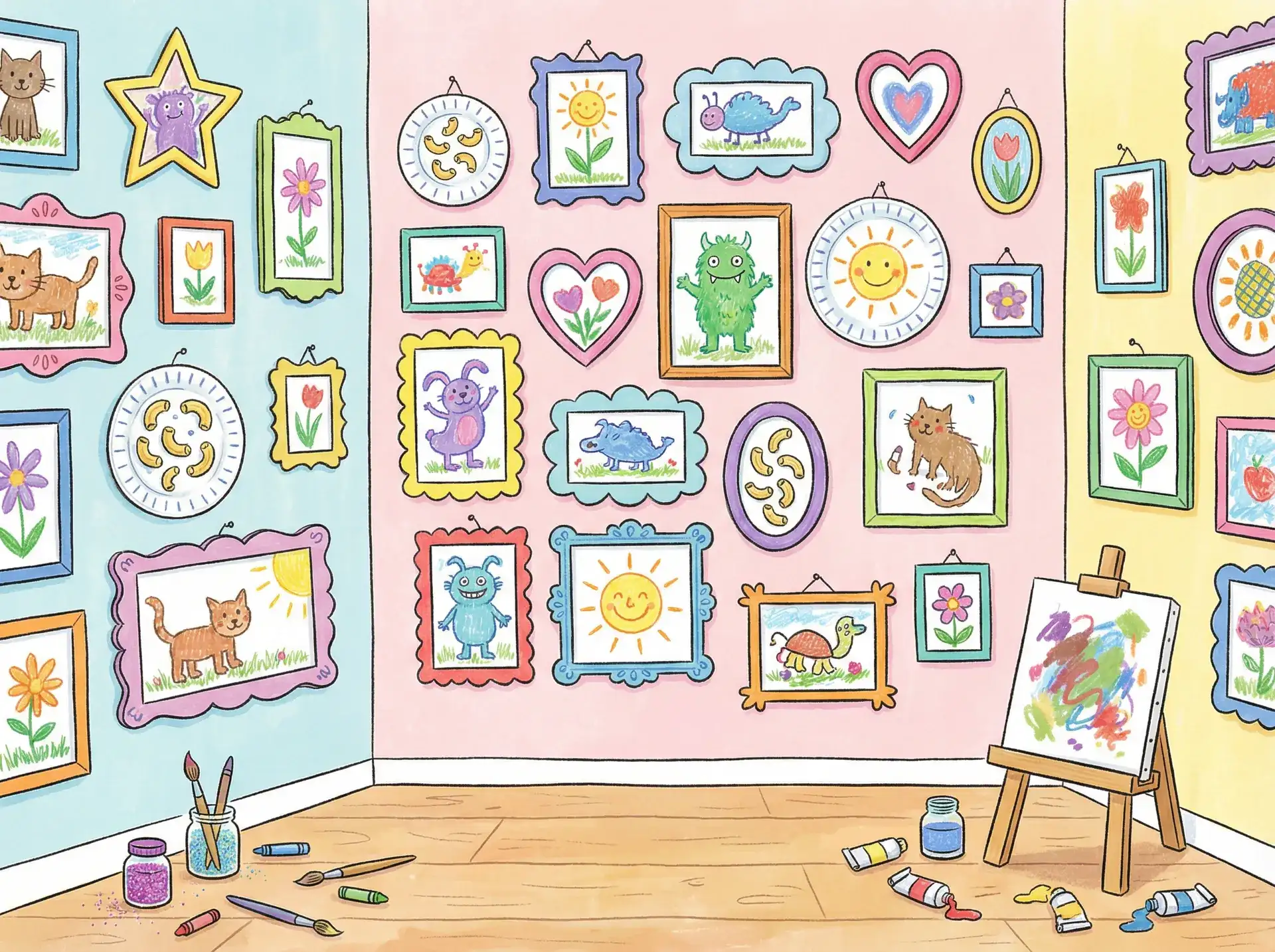 小朋友的彩色画作 - 最近中文字幕完整版2019 创意展示